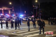 黑龙江约200名海军陆战队士兵进驻洛杉矶 开始执行警戒守卫任务
